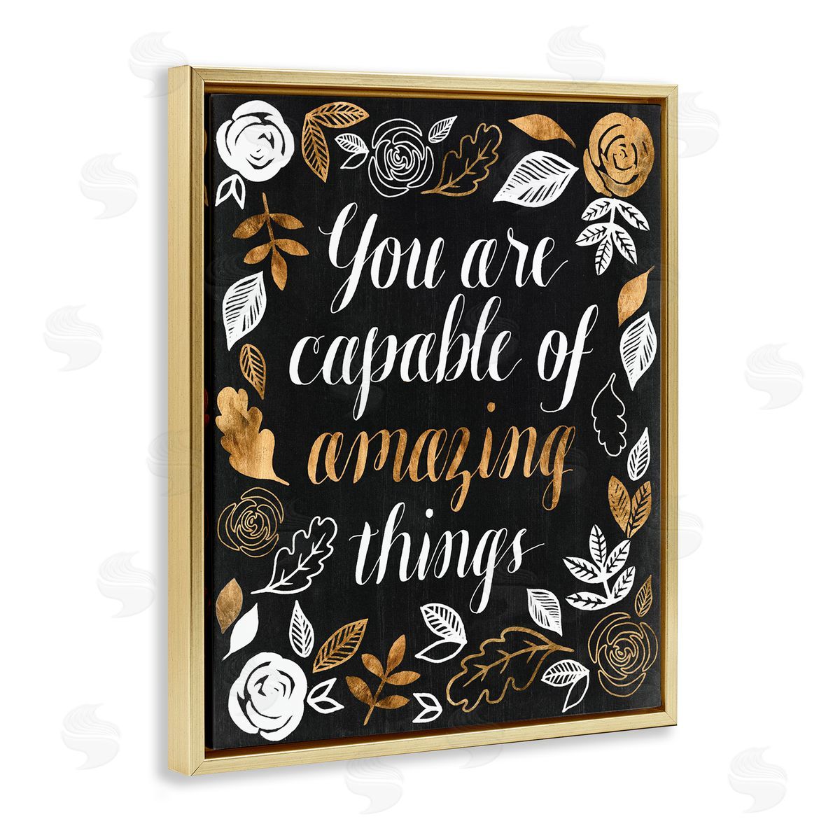 Grace Popp Capable of Amazing Things Encouragement Autumn Floral