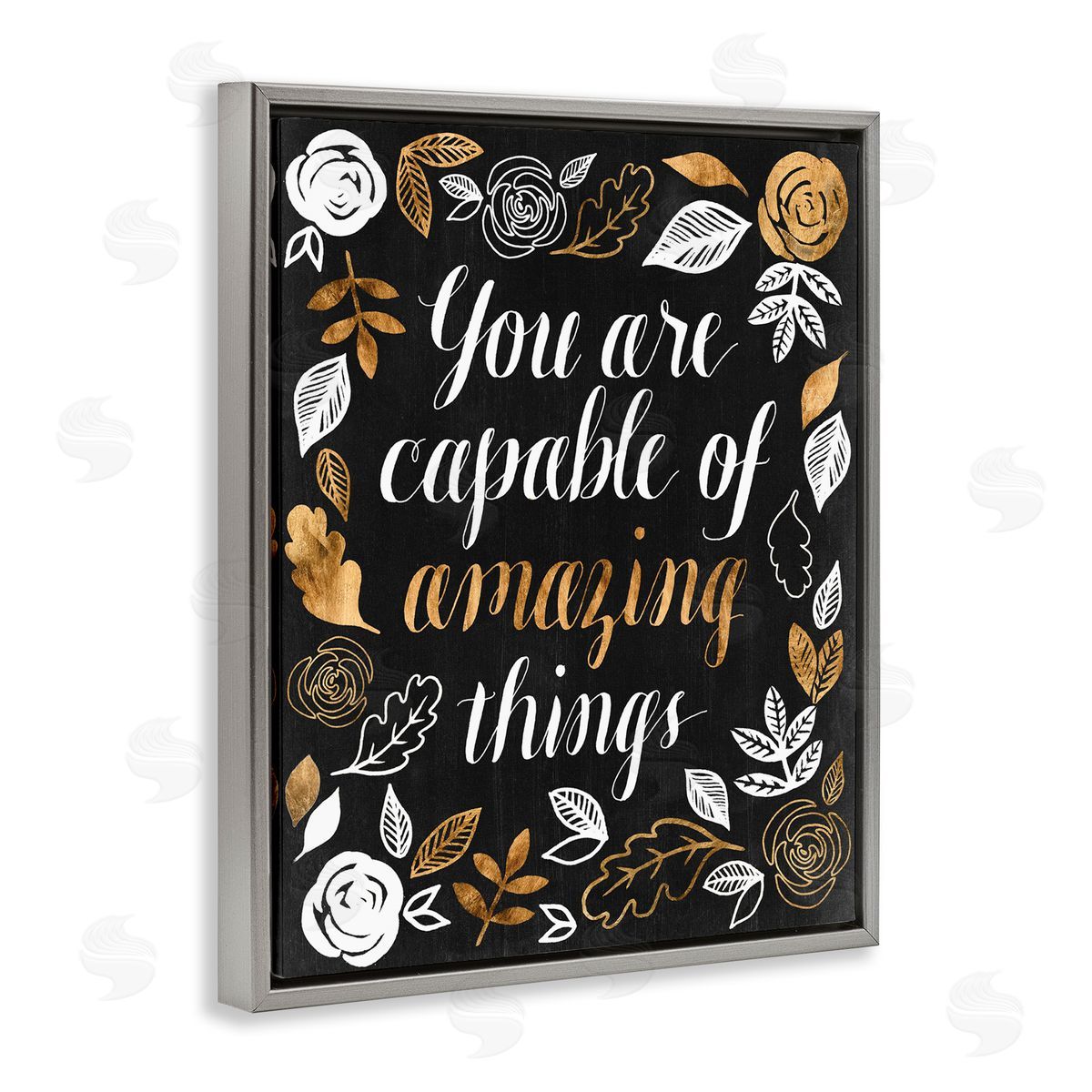 Grace Popp Capable of Amazing Things Encouragement Autumn Floral