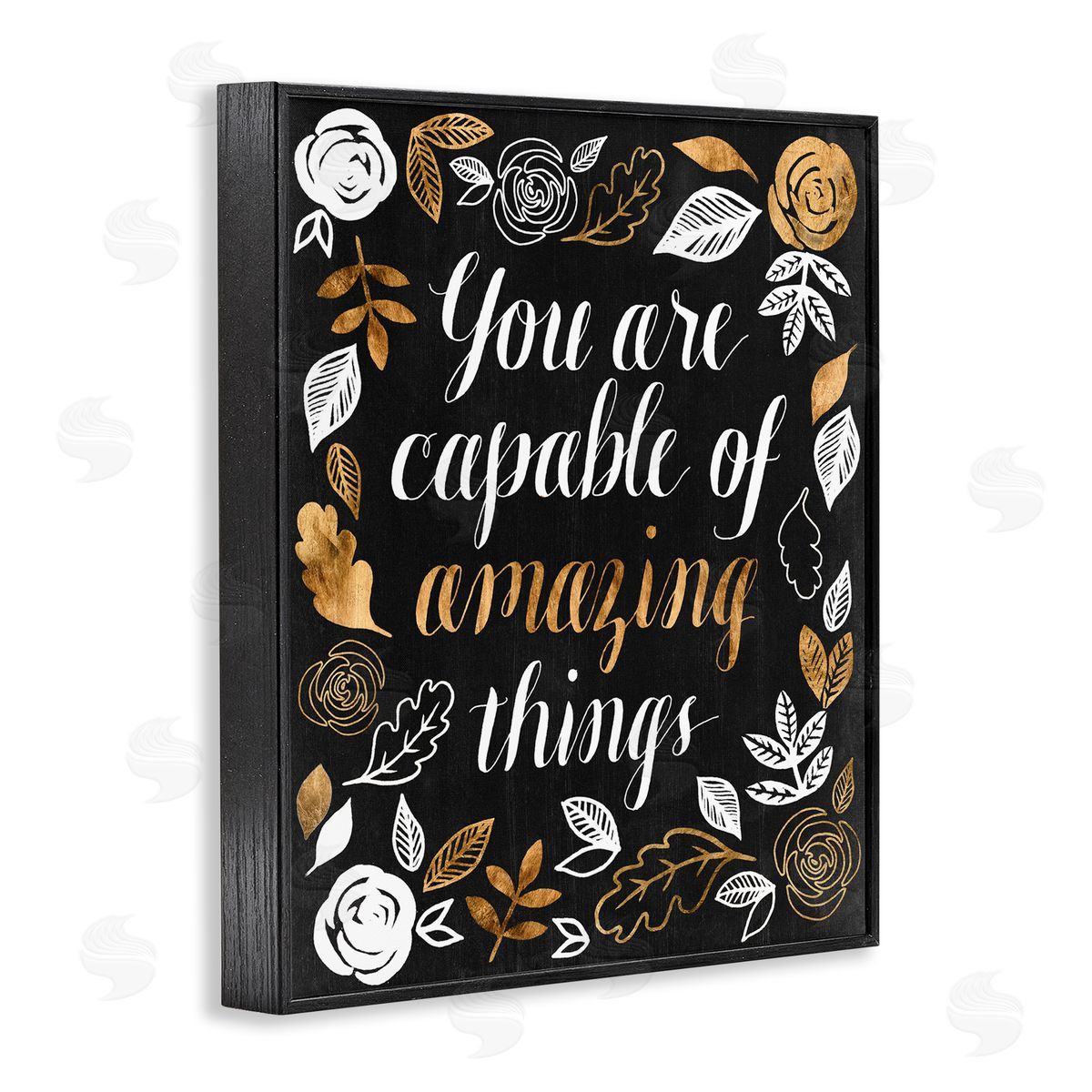 Grace Popp Capable of Amazing Things Encouragement Autumn Floral