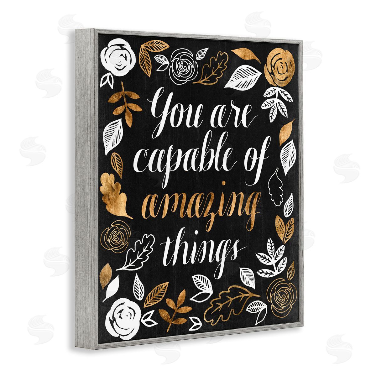 Grace Popp Capable of Amazing Things Encouragement Autumn Floral