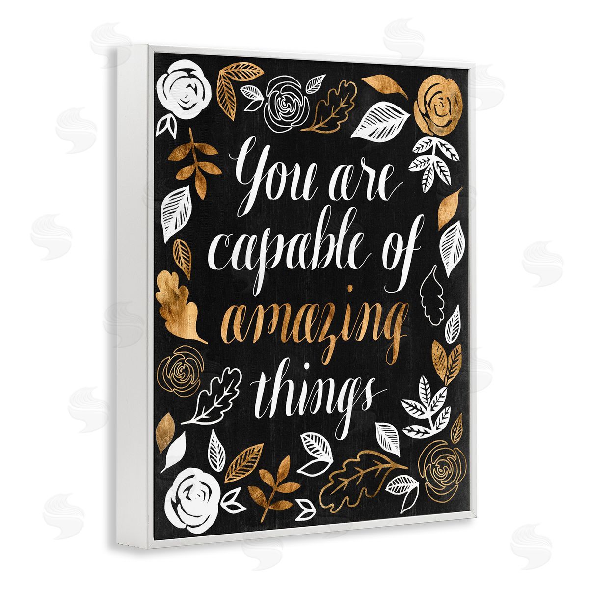Grace Popp Capable of Amazing Things Encouragement Autumn Floral