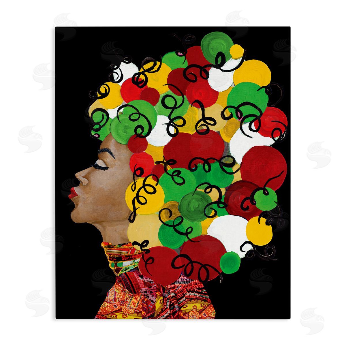 Gina Ritter Singing Woman With Pop Abstract Hairstyle