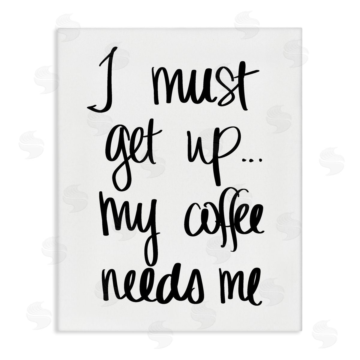 SD Graphics Studio I Must Get Up Coffe_sidee Humor Hand Typography