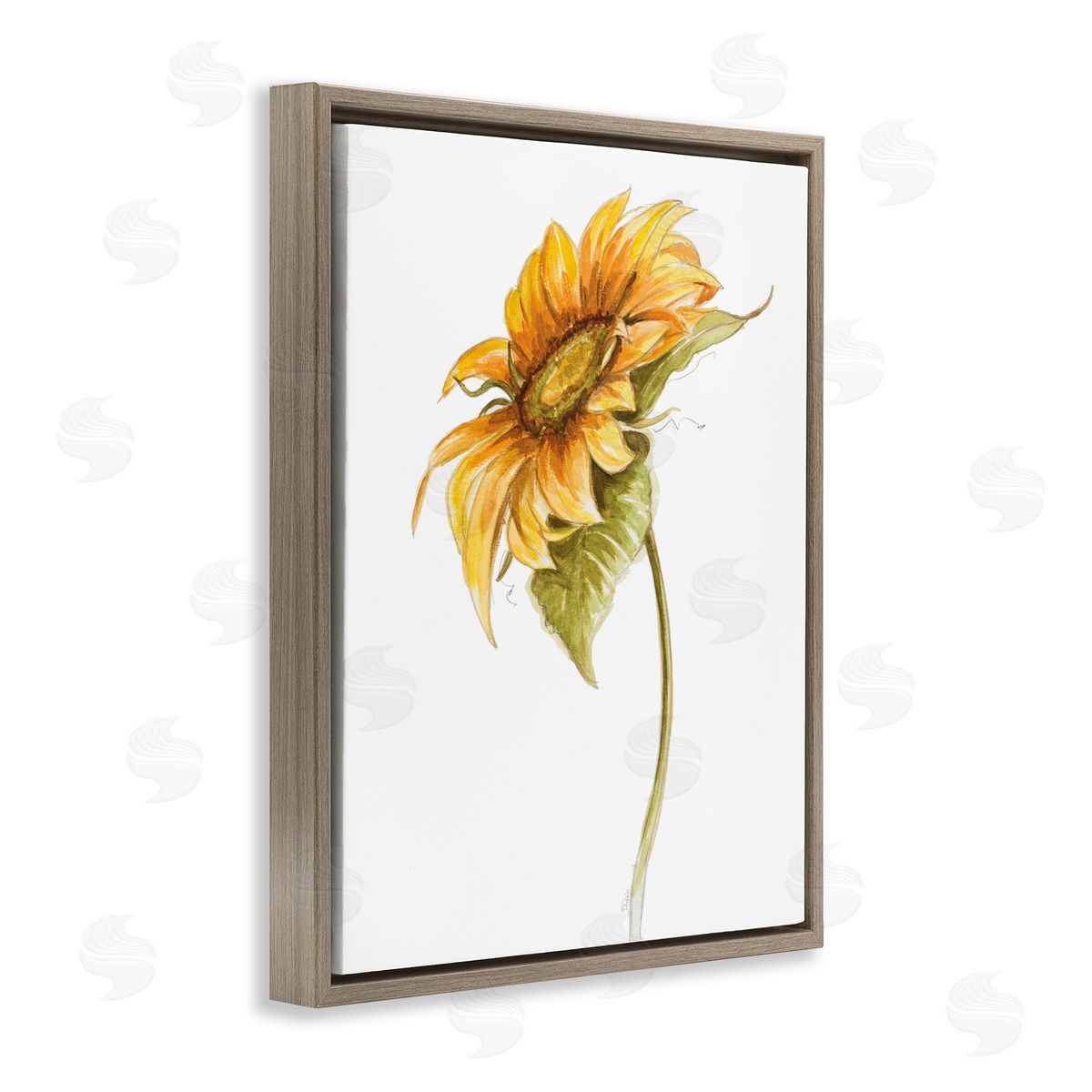 Patricia Pinto Soft Minimal Sunflower Floral Warm Summer Tones