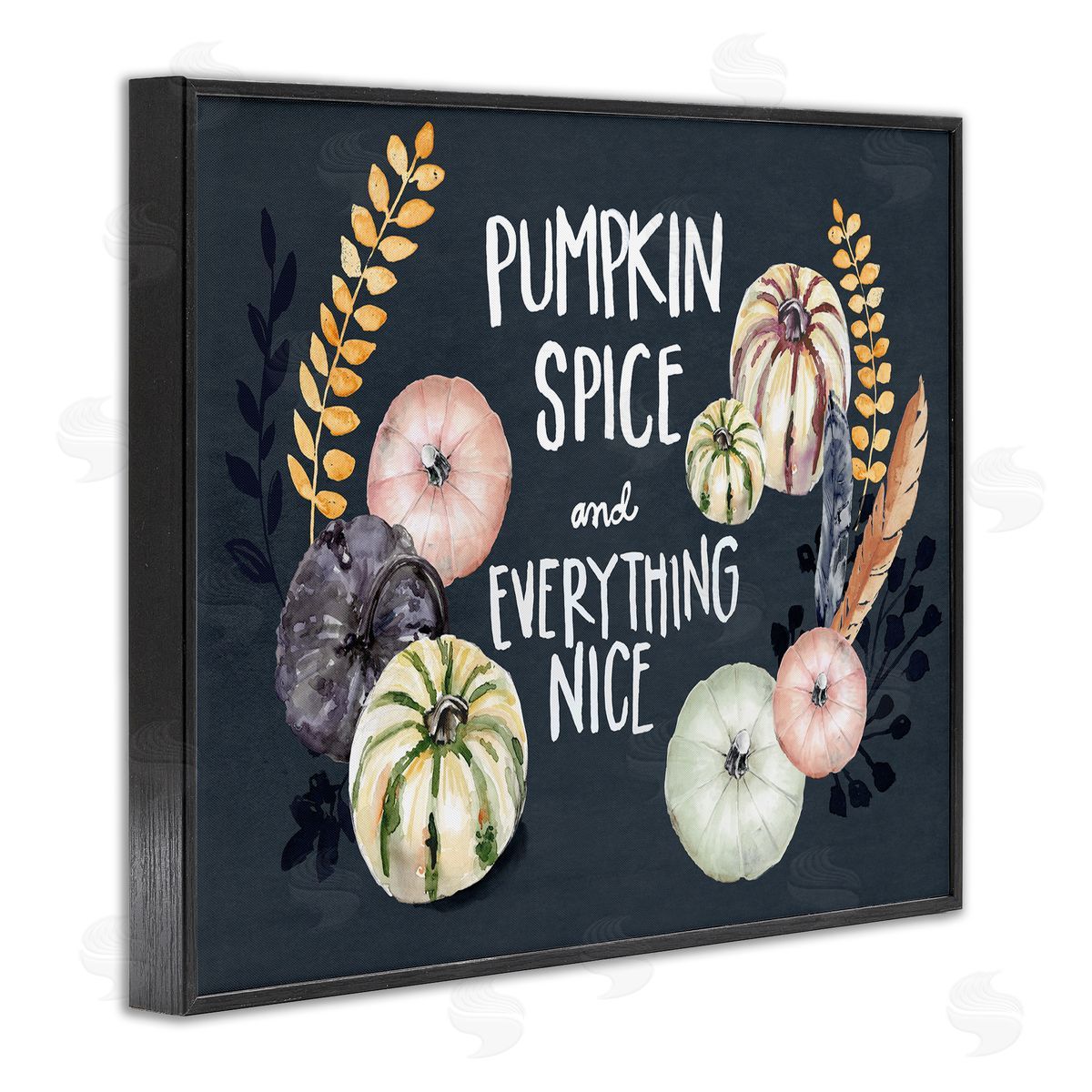 Jennifer Paxton Parker Pumpkin Spice Everything Nice Phrase Autumn Harvest Feathers