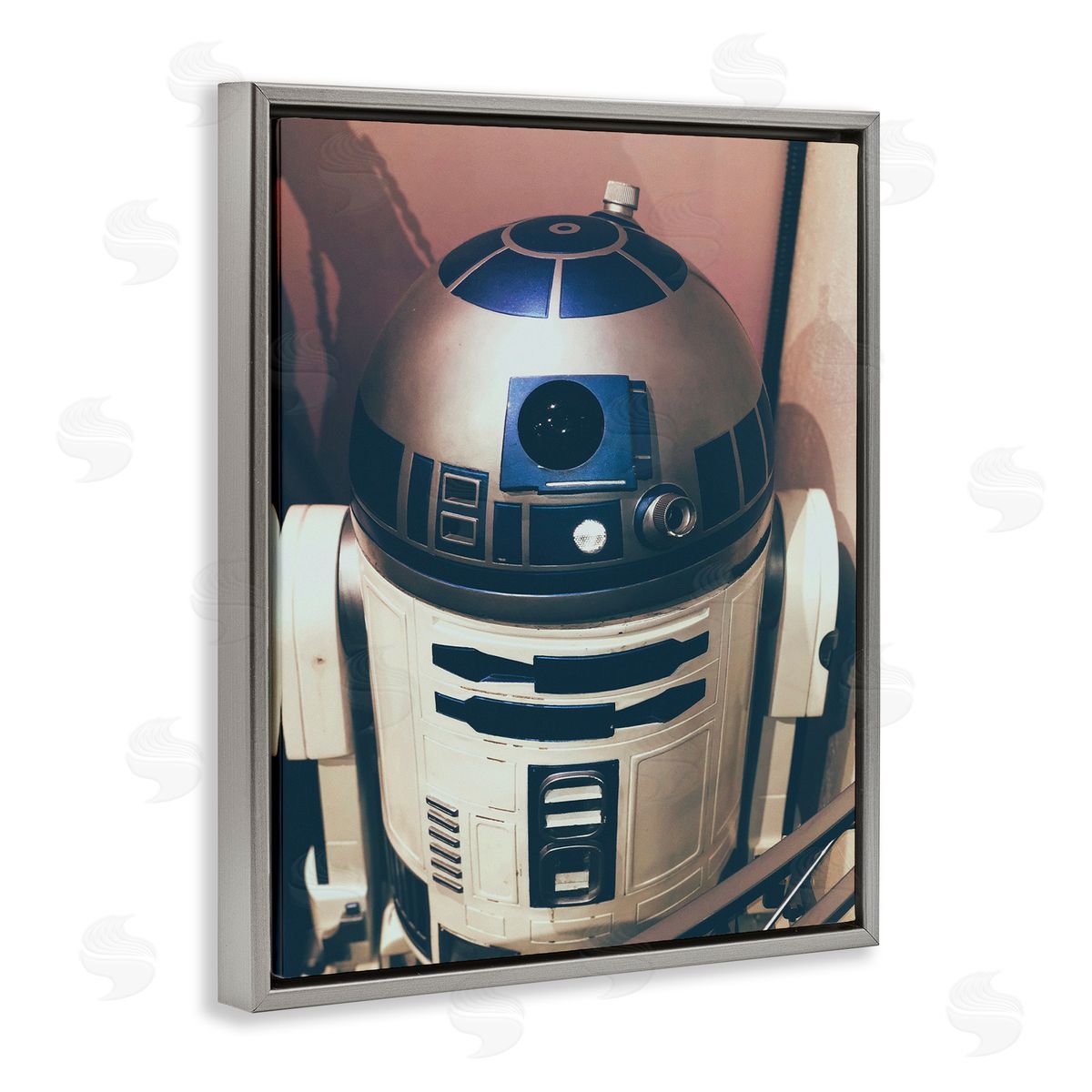 Nice Nshuti Iconic Retro Sci-fi Space Robot Blue White