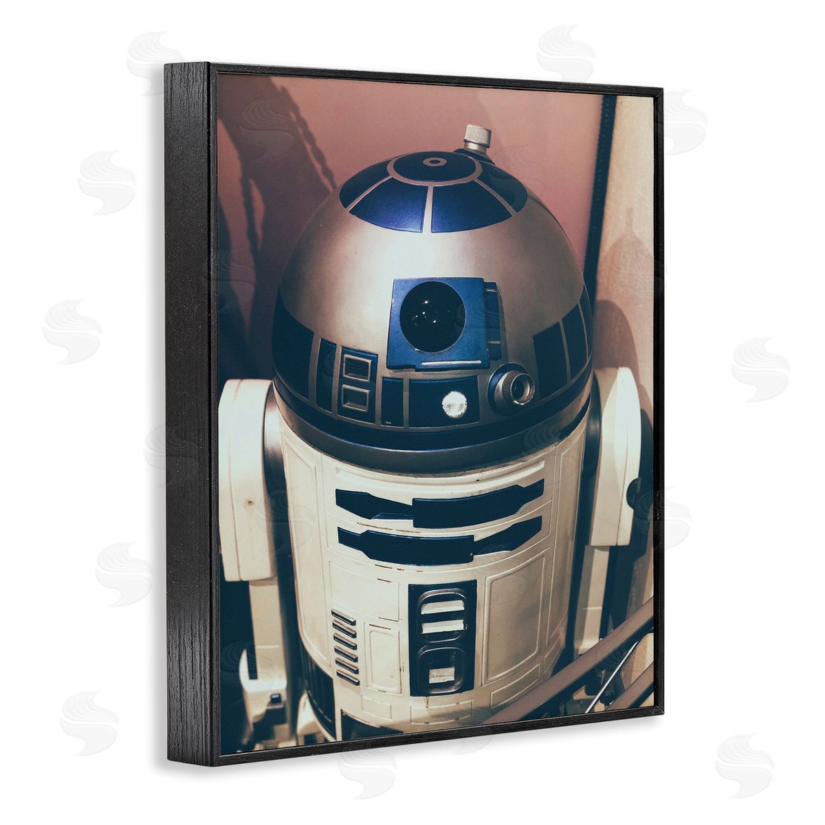 Nice Nshuti Iconic Retro Sci-fi Space Robot Blue White