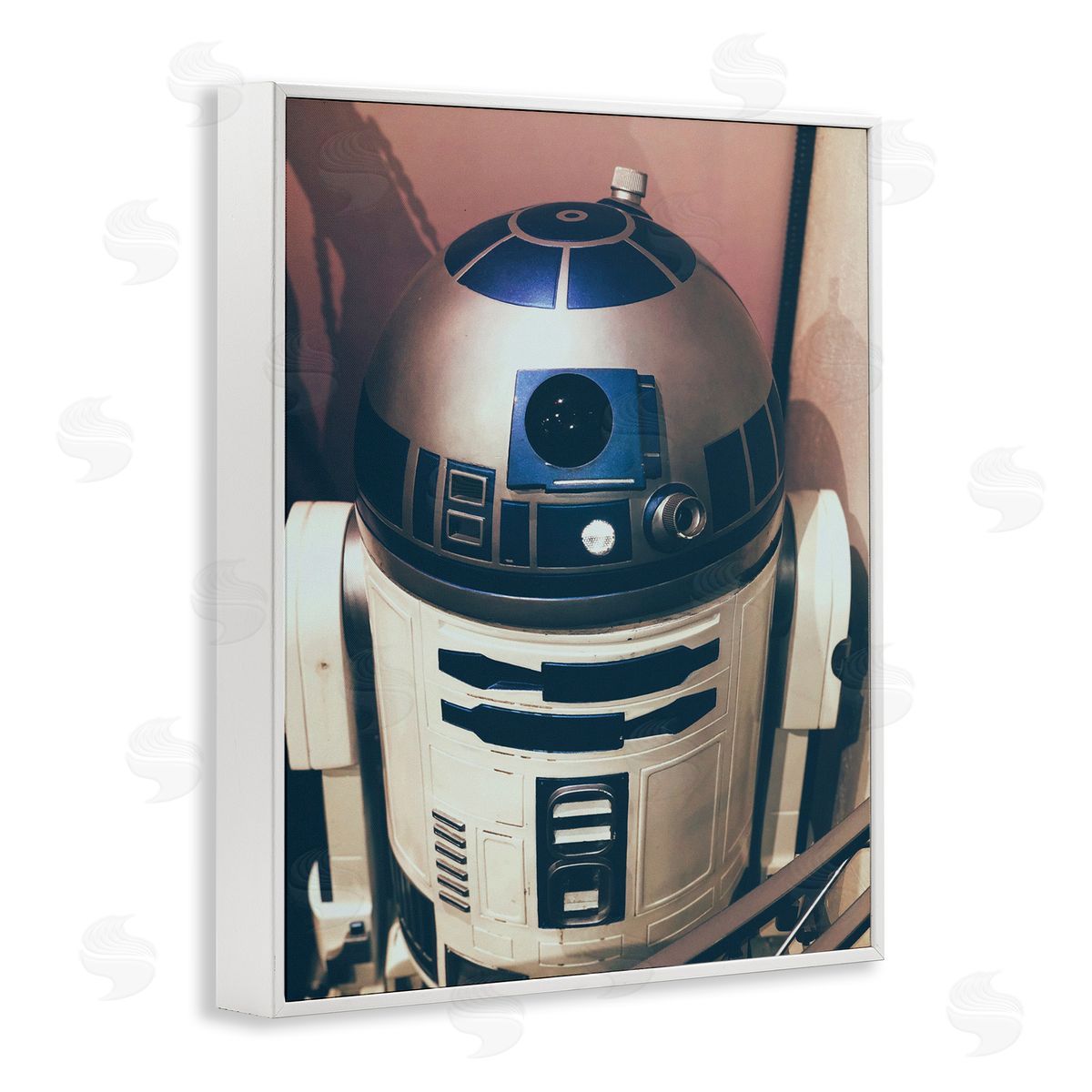 Nice Nshuti Iconic Retro Sci-fi Space Robot Blue White