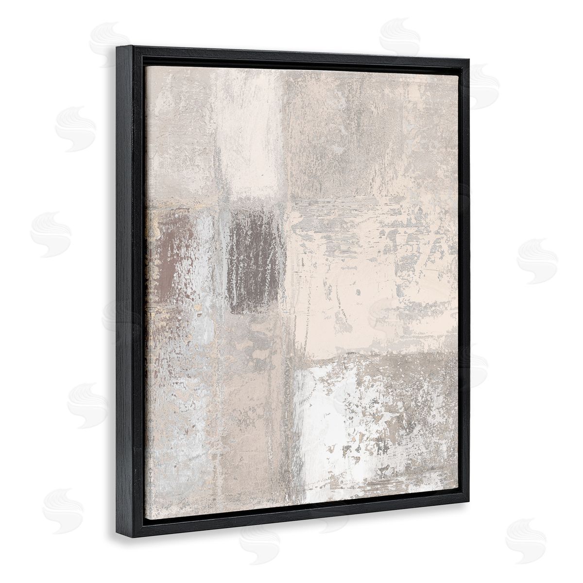 Michael Marcon Conceptual Geometric Tiles Neutral Brown Tones