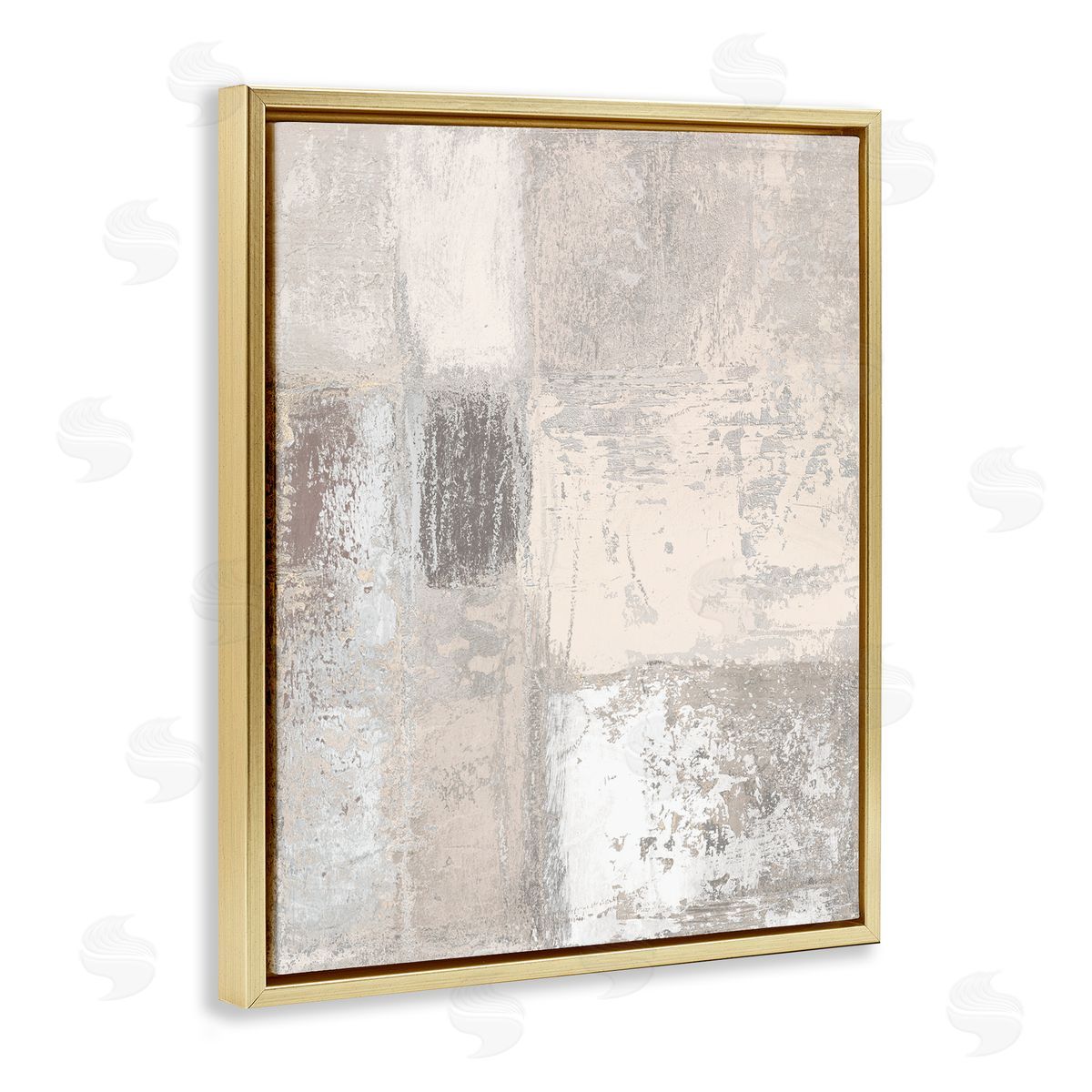 Michael Marcon Conceptual Geometric Tiles Neutral Brown Tones