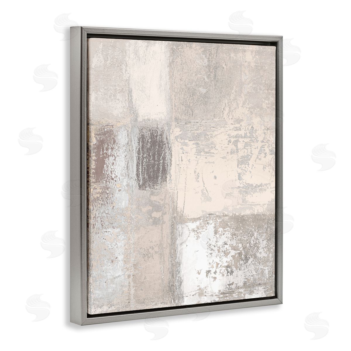 Michael Marcon Conceptual Geometric Tiles Neutral Brown Tones