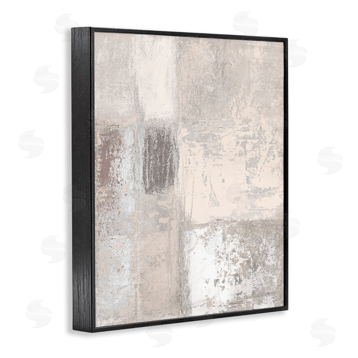 Michael Marcon Conceptual Geometric Tiles Neutral Brown Tones