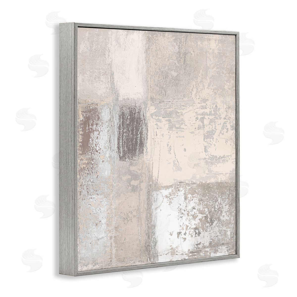 Michael Marcon Conceptual Geometric Tiles Neutral Brown Tones