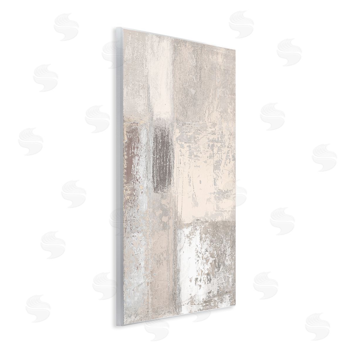 Michael Marcon Conceptual Geometric Tiles Neutral Brown Tones