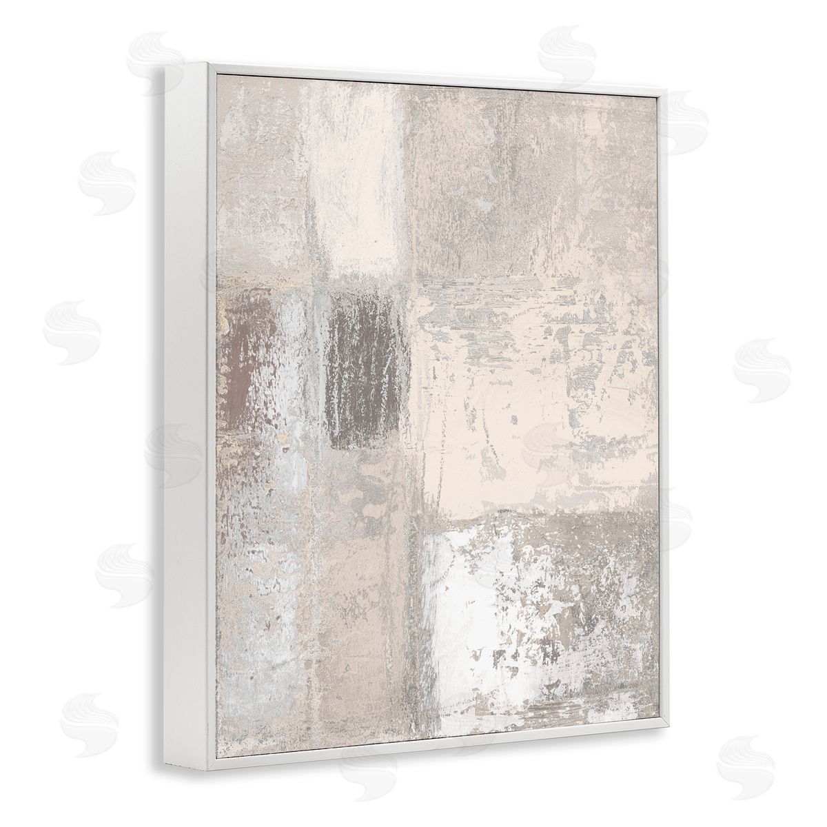 Michael Marcon Conceptual Geometric Tiles Neutral Brown Tones