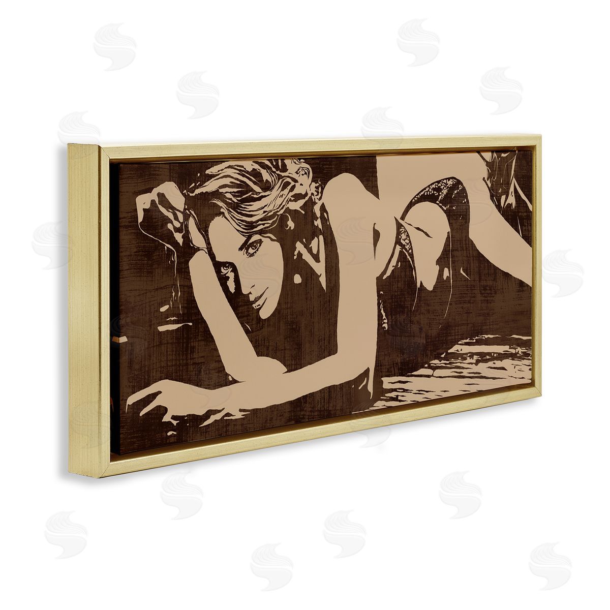 Andrew Cooper Alluring Female Resting Seductive Face Sepia Tone