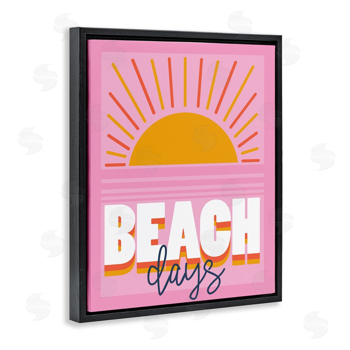 Angela Nickeas Beach Days Quote Rising Sun Ray Horizon Pink