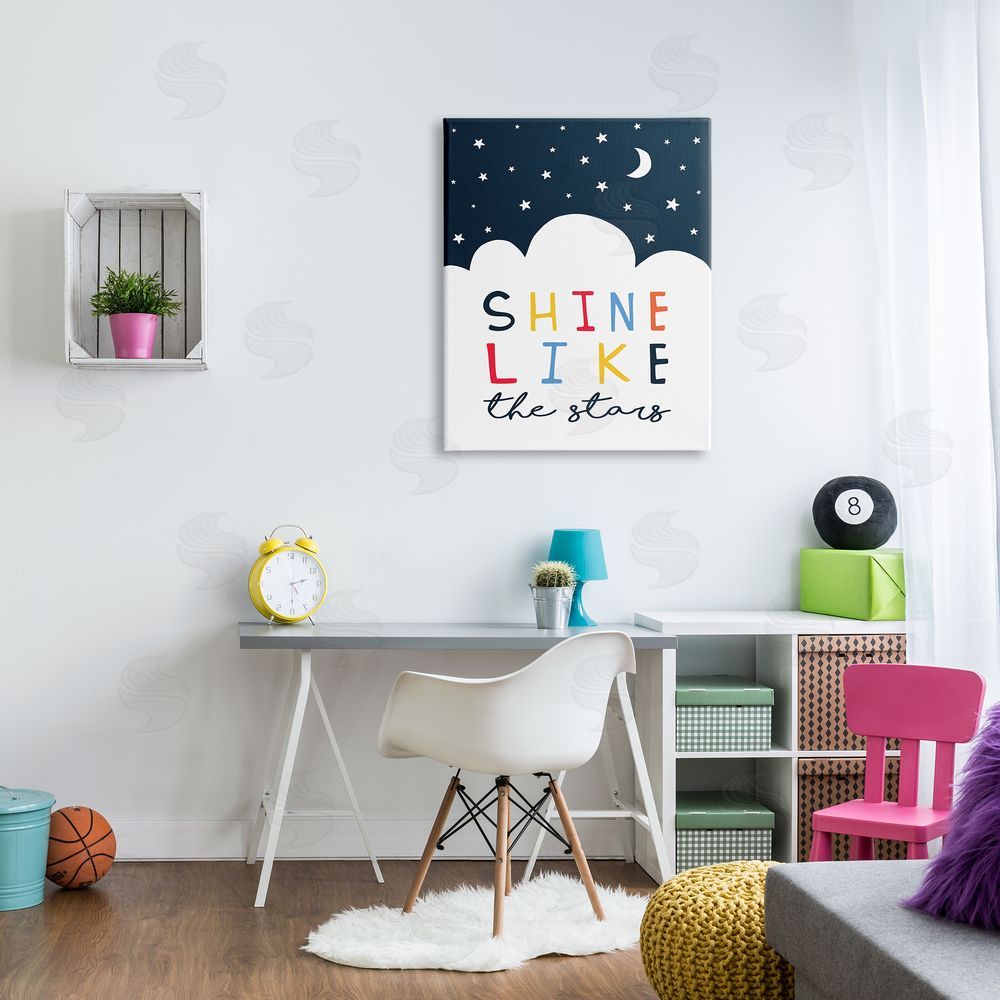 Elizabeth Tyndall Shine Like the Stars Sentiments Starry Night Clouds