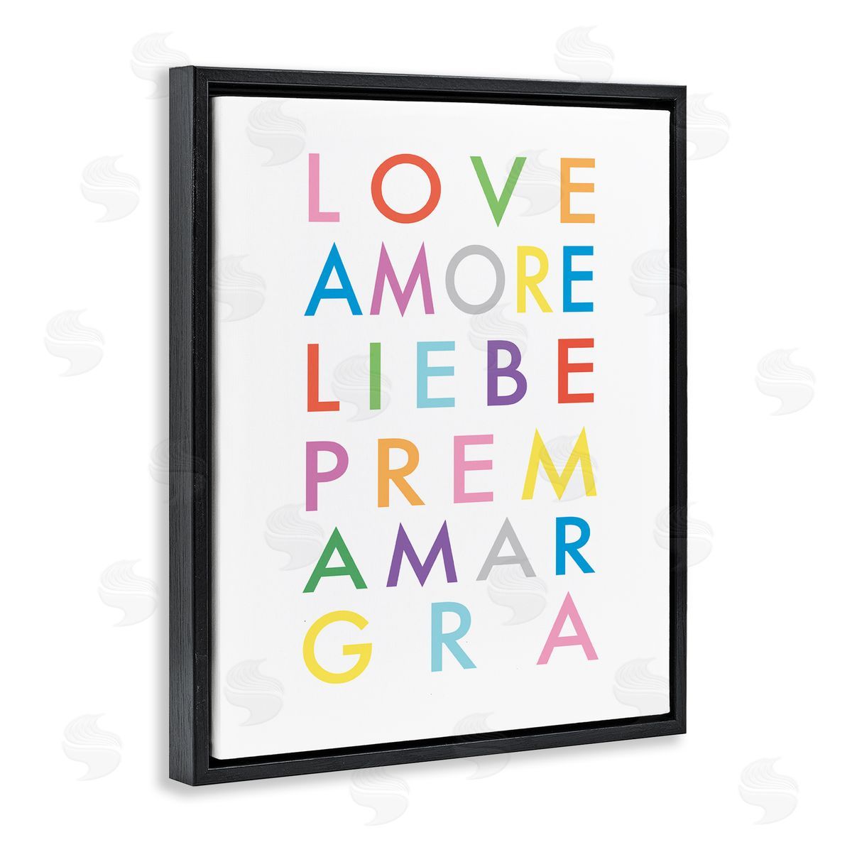 Elizabeth Tyndall Love Amore Liebe Romantic Phrases Bold Rainbow Text