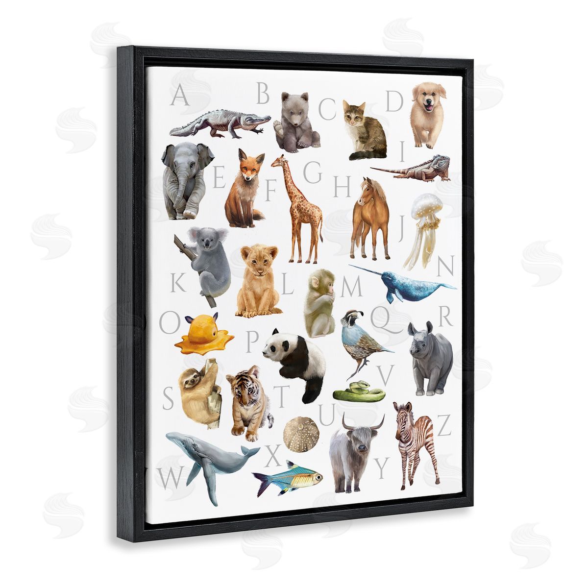 Ziwei Li Traditional ABC Alphabet Animals of the World