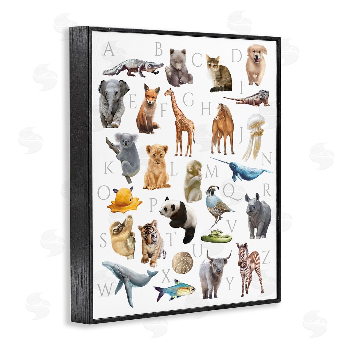 Ziwei Li Traditional ABC Alphabet Animals of the World