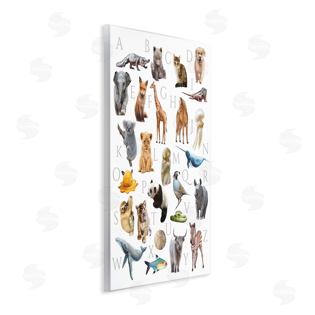 Ziwei Li Traditional ABC Alphabet Animals of the World