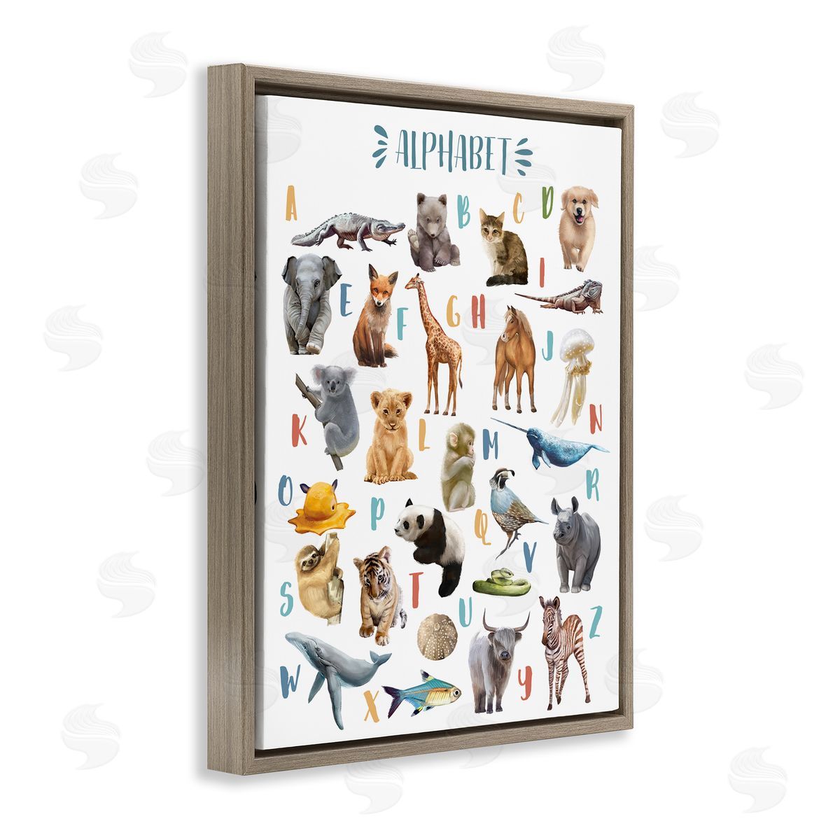 Ziwei Li Kid's Playful Animal Alphabet Whimsical ABC's