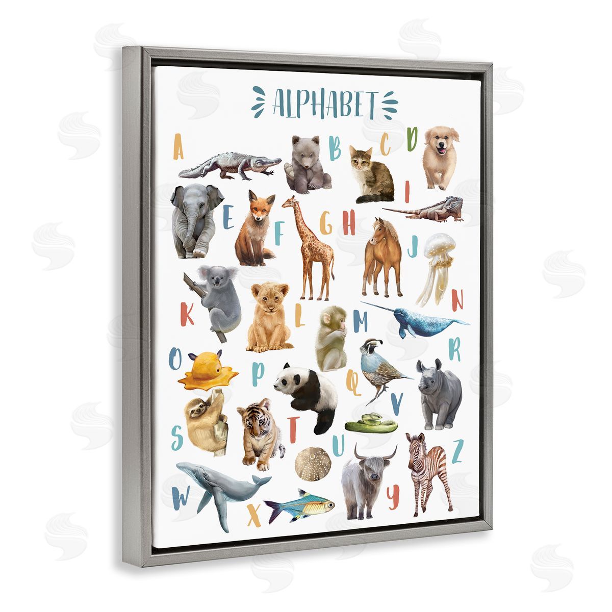 Ziwei Li Kid's Playful Animal Alphabet Whimsical ABC's