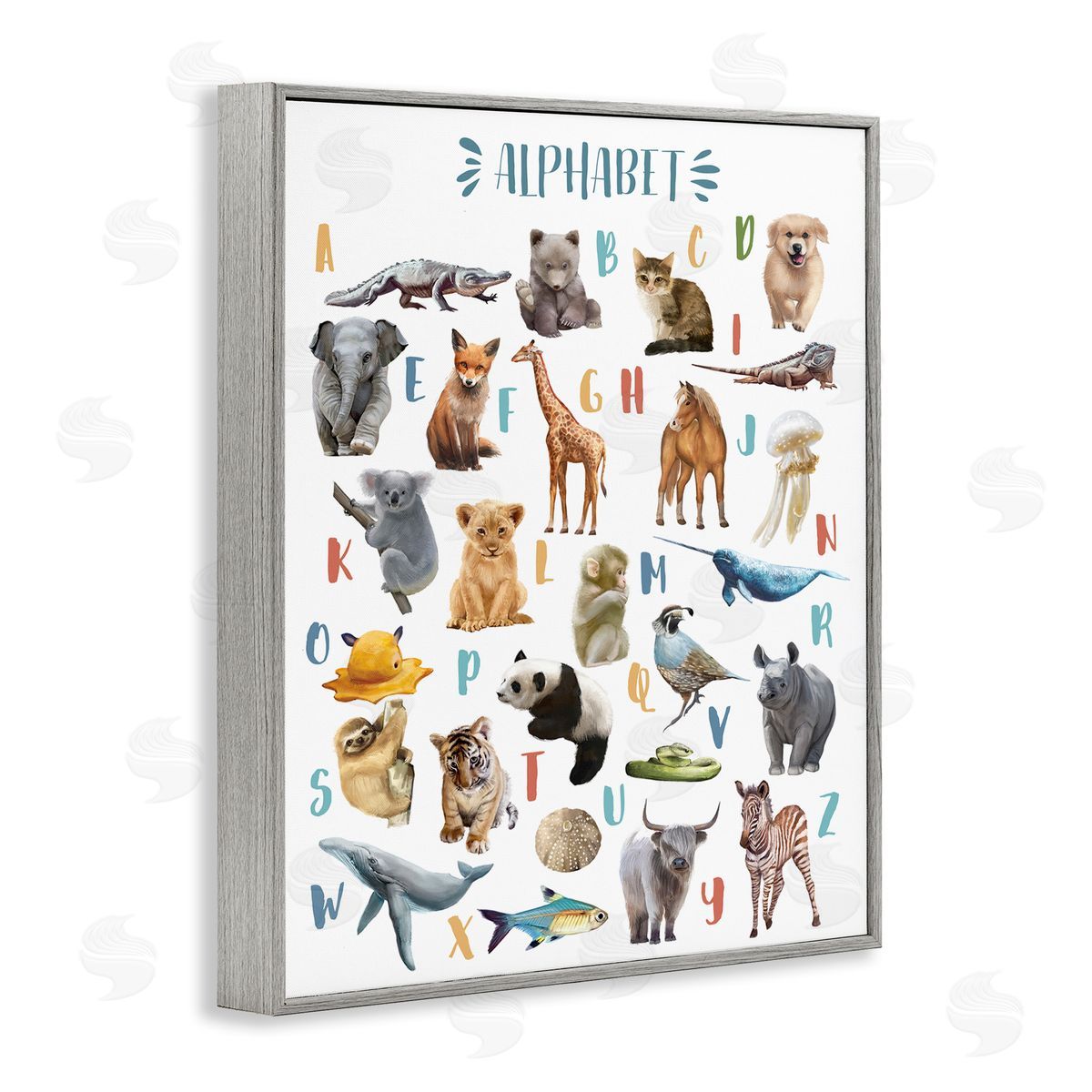 Ziwei Li Kid's Playful Animal Alphabet Whimsical ABC's