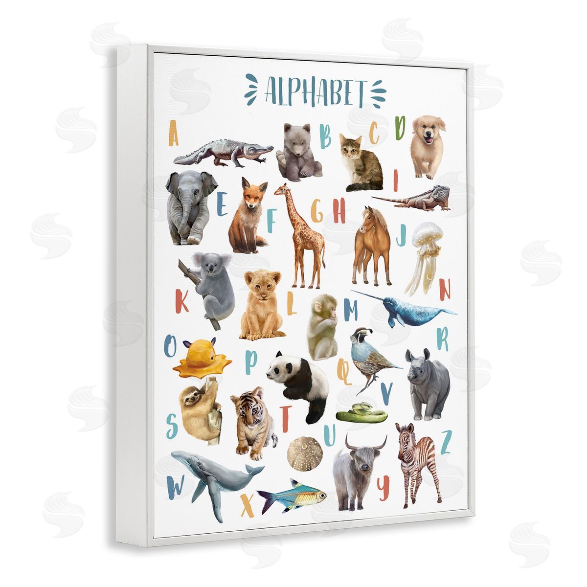 Ziwei Li Kid's Playful Animal Alphabet Whimsical ABC's