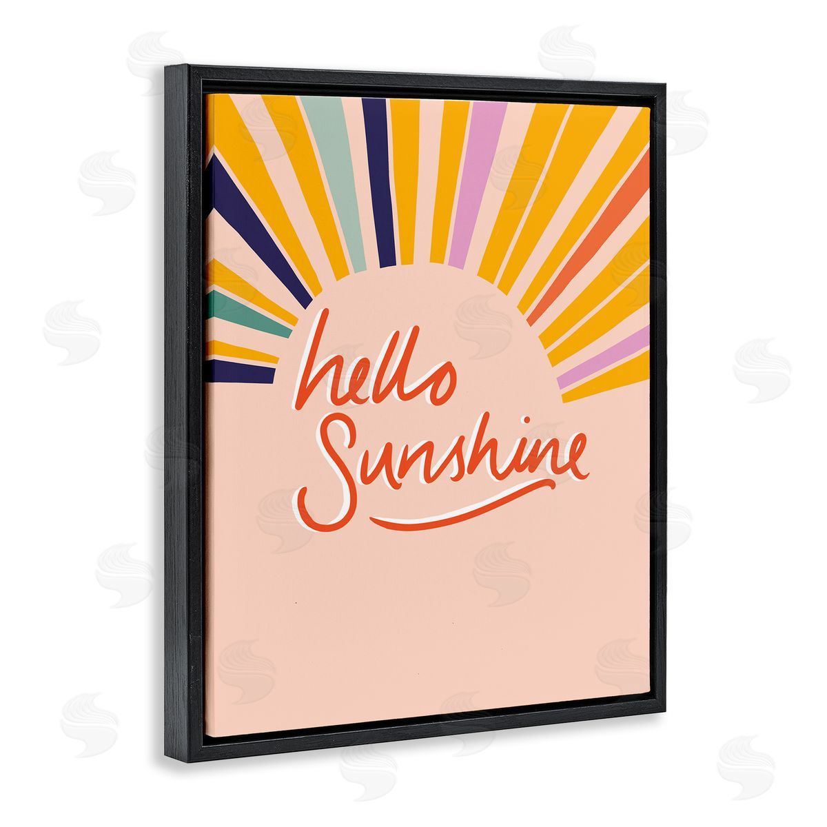 Heather McLaughlin Hello Sunshine Exclamation Sunrise Rainbow Rays