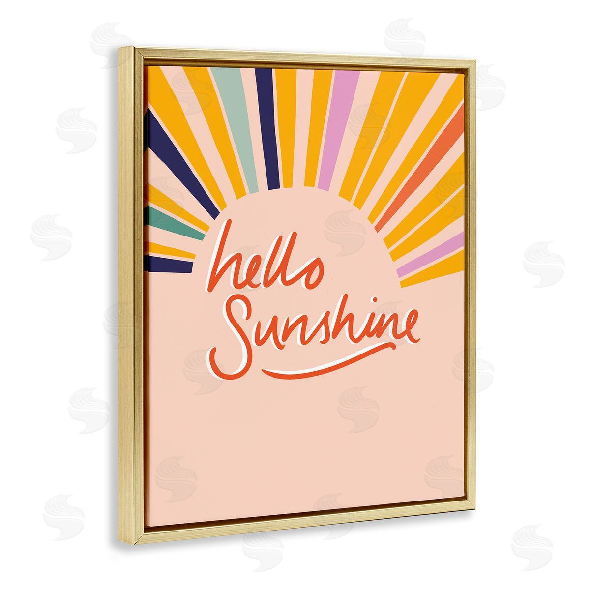 Heather McLaughlin Hello Sunshine Exclamation Sunrise Rainbow Rays