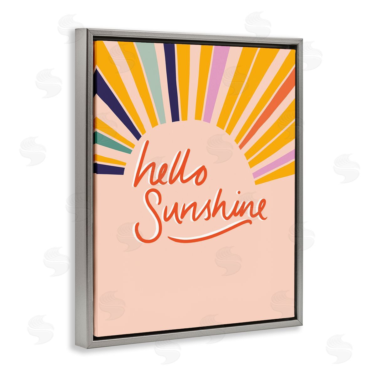 Heather McLaughlin Hello Sunshine Exclamation Sunrise Rainbow Rays