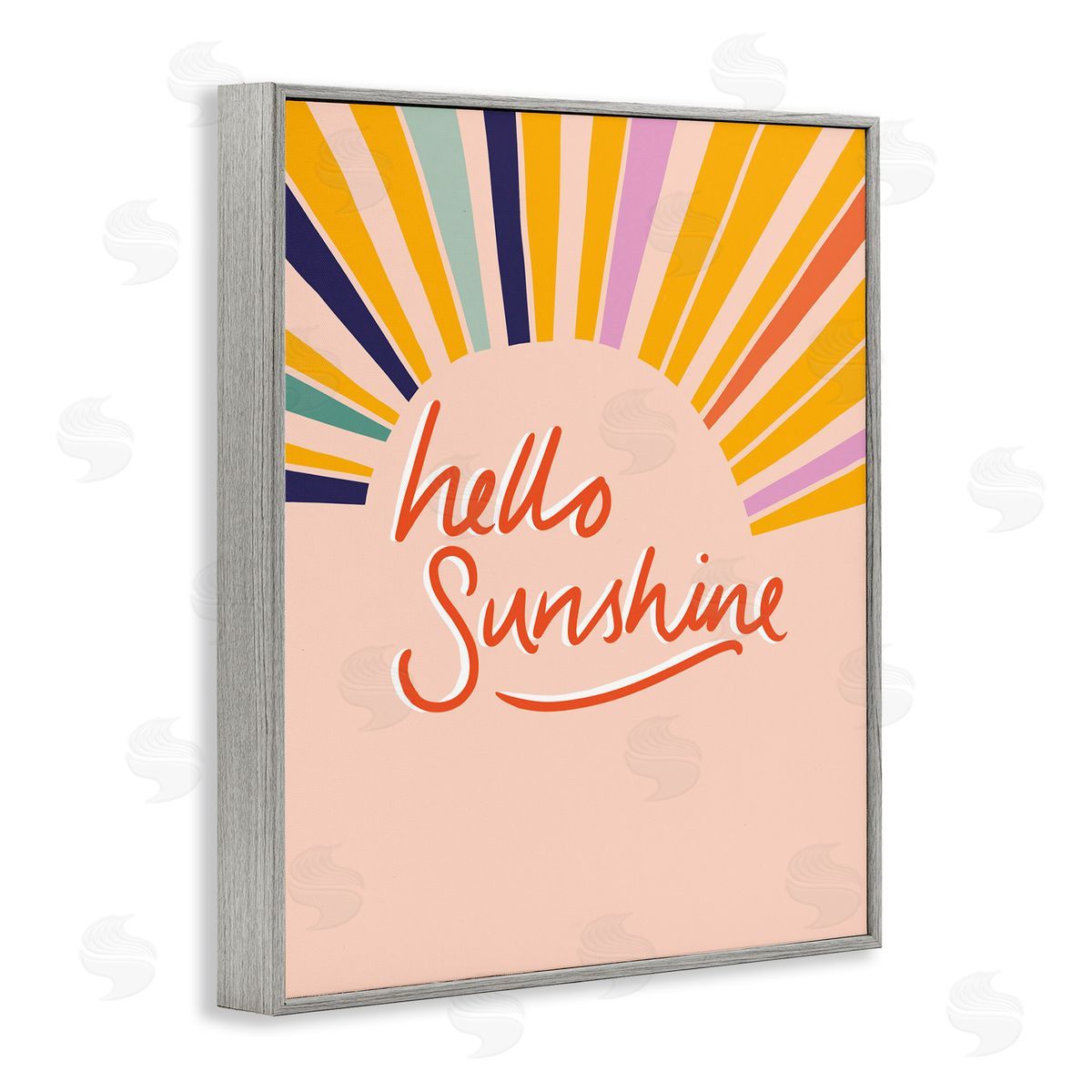 Heather McLaughlin Hello Sunshine Exclamation Sunrise Rainbow Rays