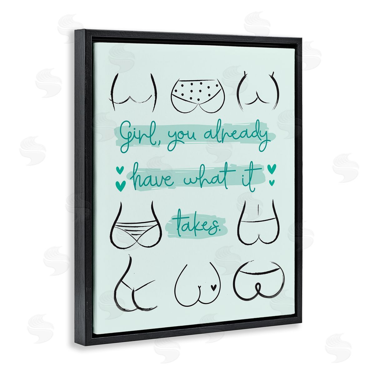 Ilis Avilés You Have What It Takes Phrase Booty Positivity