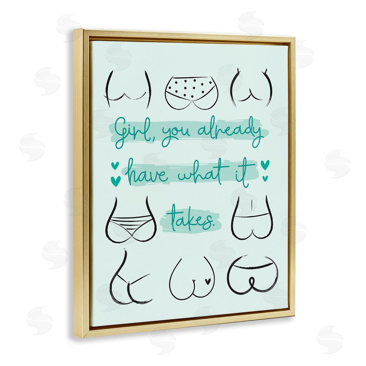 Ilis Avilés You Have What It Takes Phrase Booty Positivity