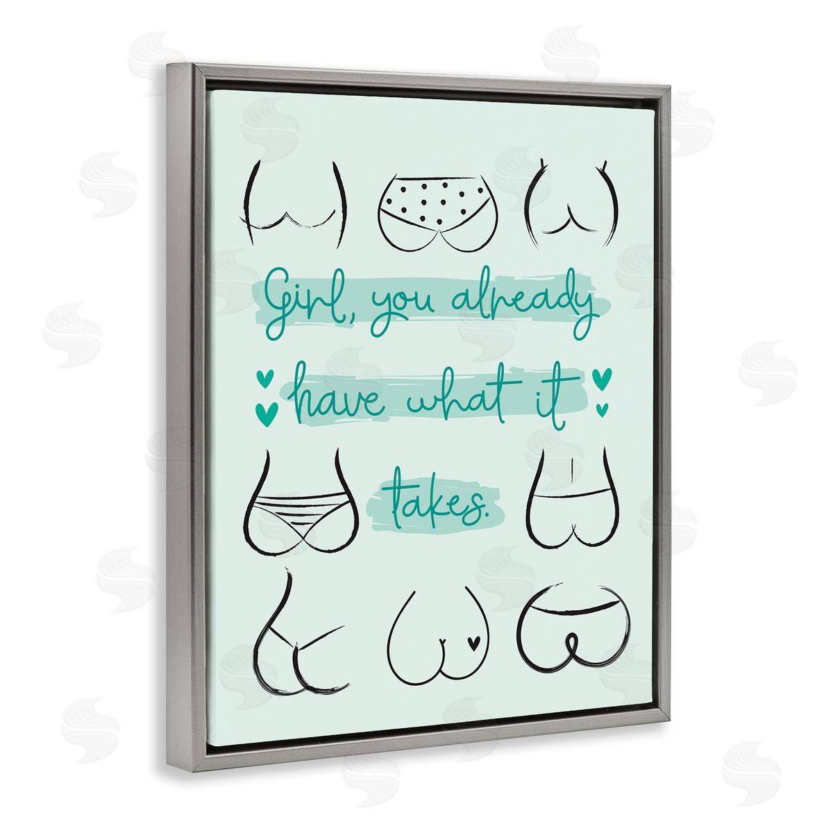 Ilis Avilés You Have What It Takes Phrase Booty Positivity