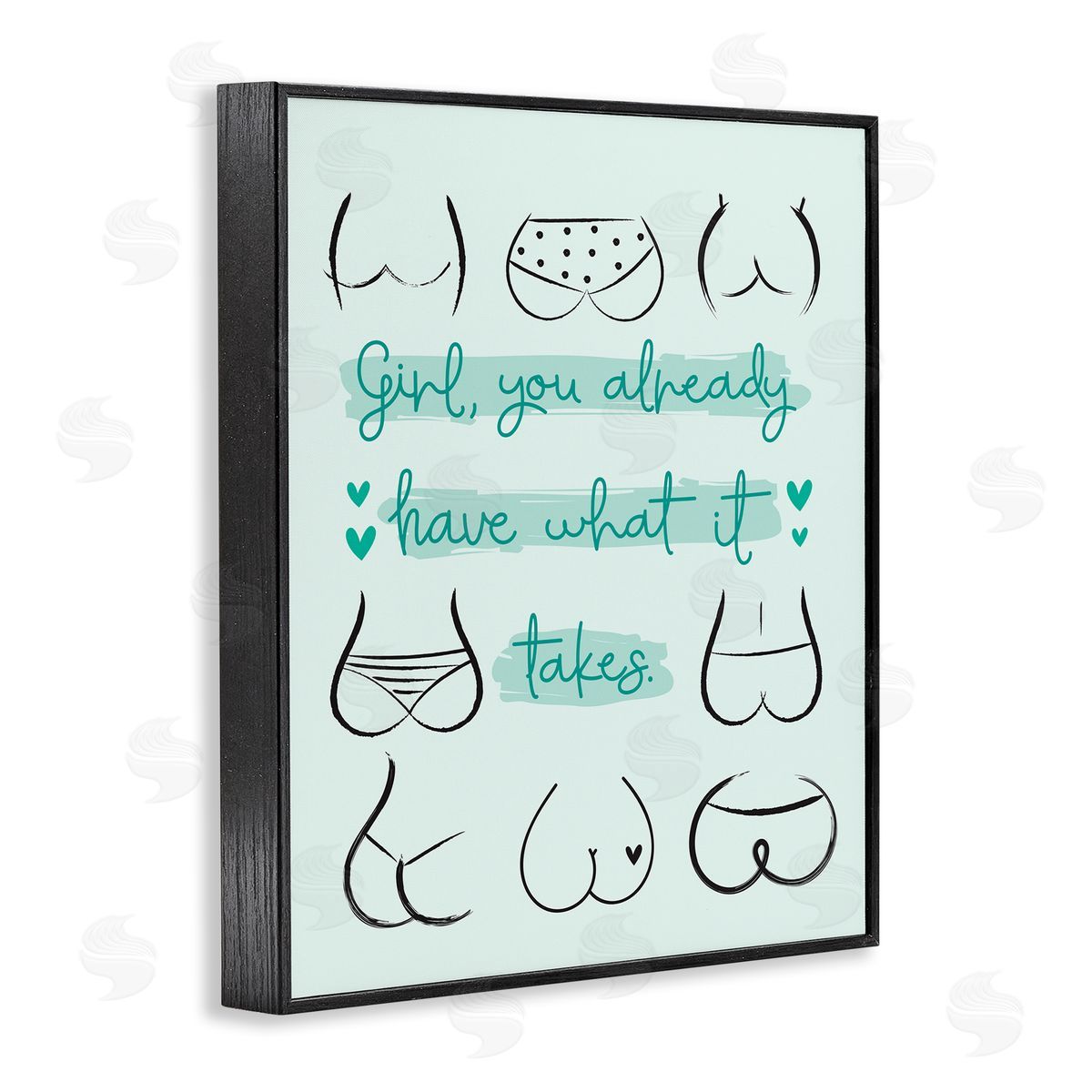 Ilis Avilés You Have What It Takes Phrase Booty Positivity