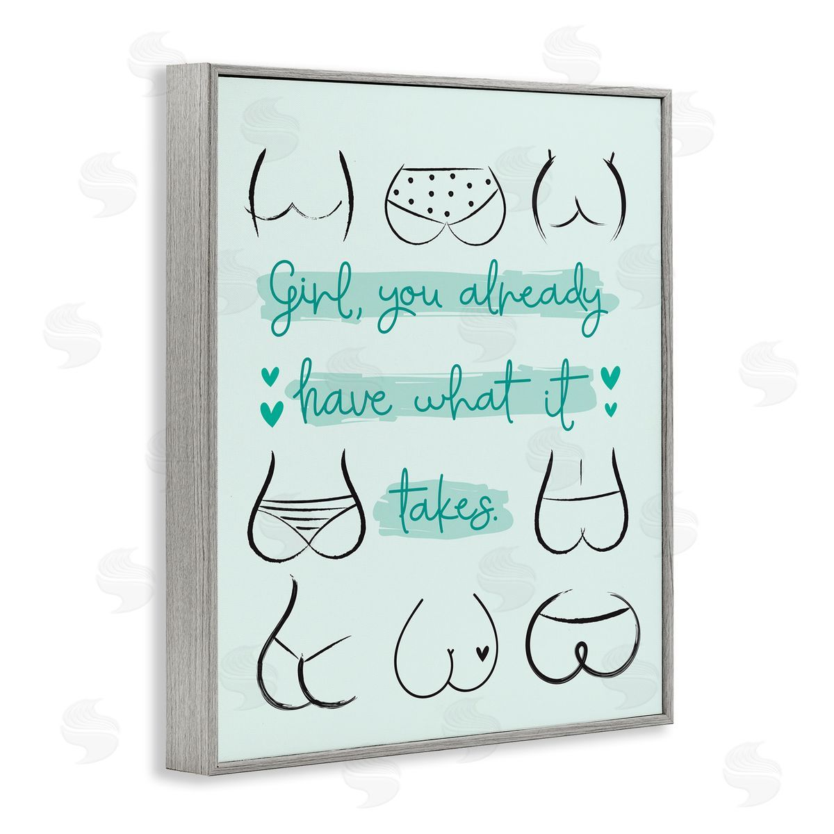 Ilis Avilés You Have What It Takes Phrase Booty Positivity