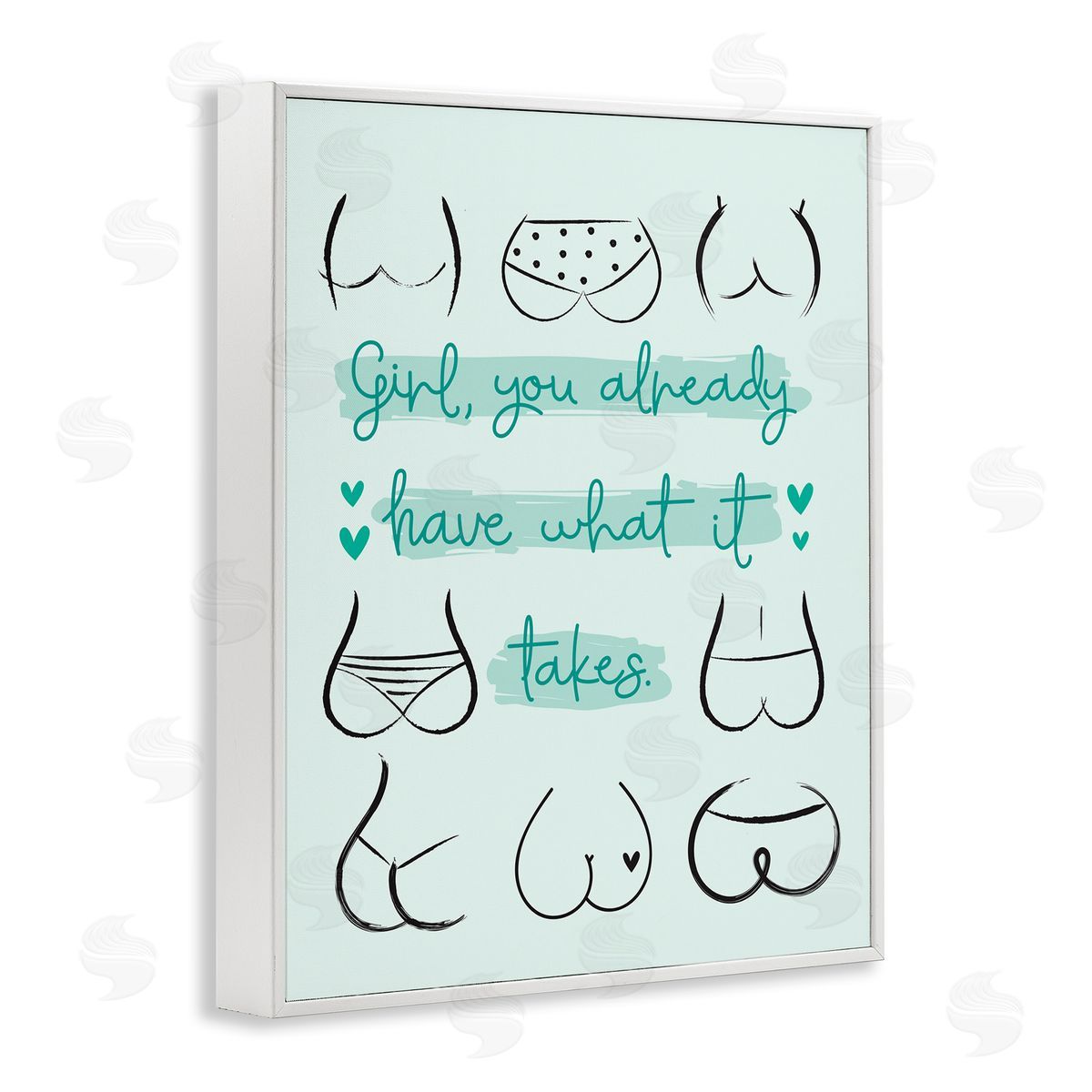 Ilis Avilés You Have What It Takes Phrase Booty Positivity