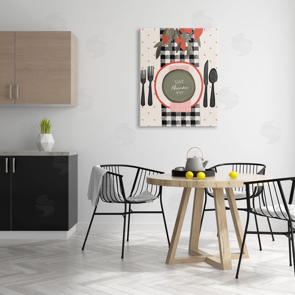 Jess Bruggink Give Thanks Sentiments Holiday Festive Table Setting