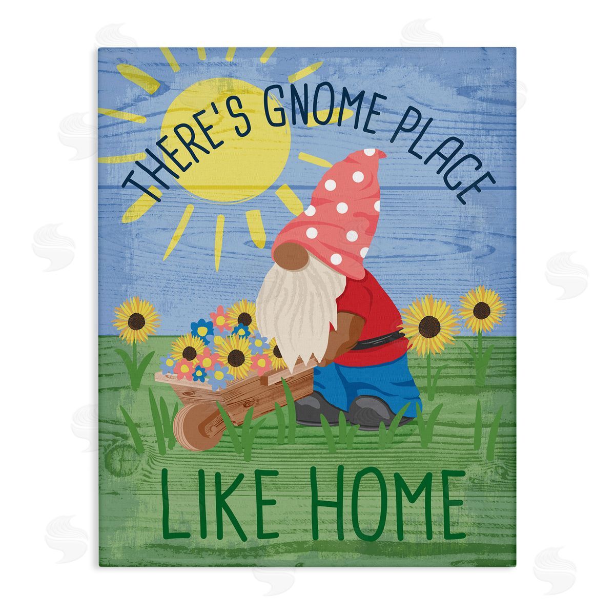 Jennifer Ellory Gnome Place Like Home Pun Playful Garden Creature