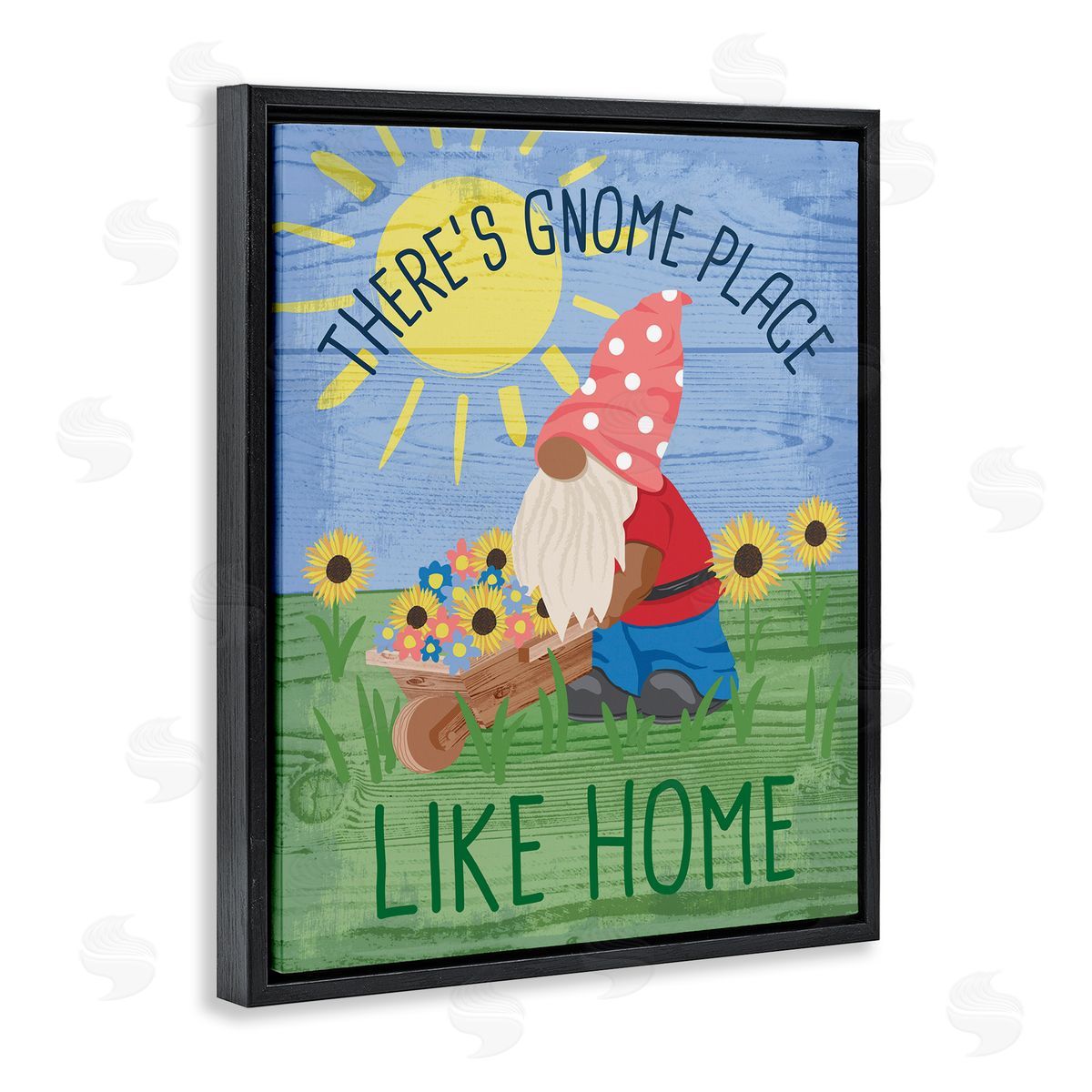 Jennifer Ellory Gnome Place Like Home Pun Playful Garden Creature