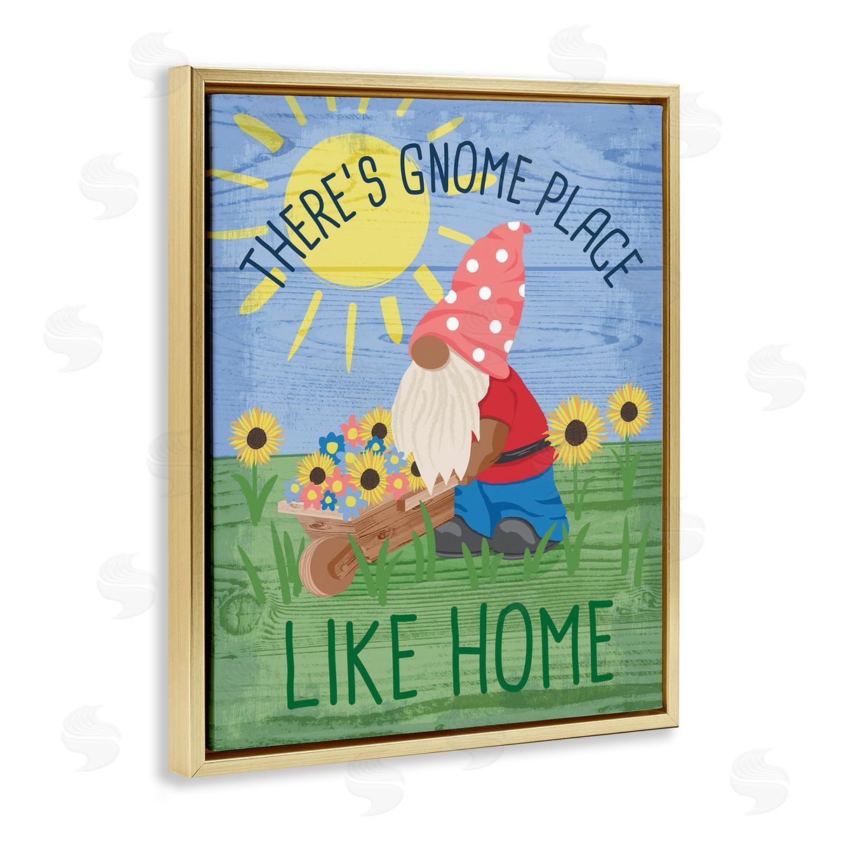 Jennifer Ellory Gnome Place Like Home Pun Playful Garden Creature
