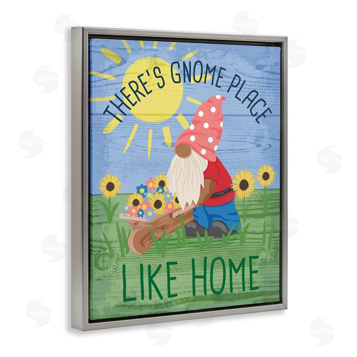 Jennifer Ellory Gnome Place Like Home Pun Playful Garden Creature