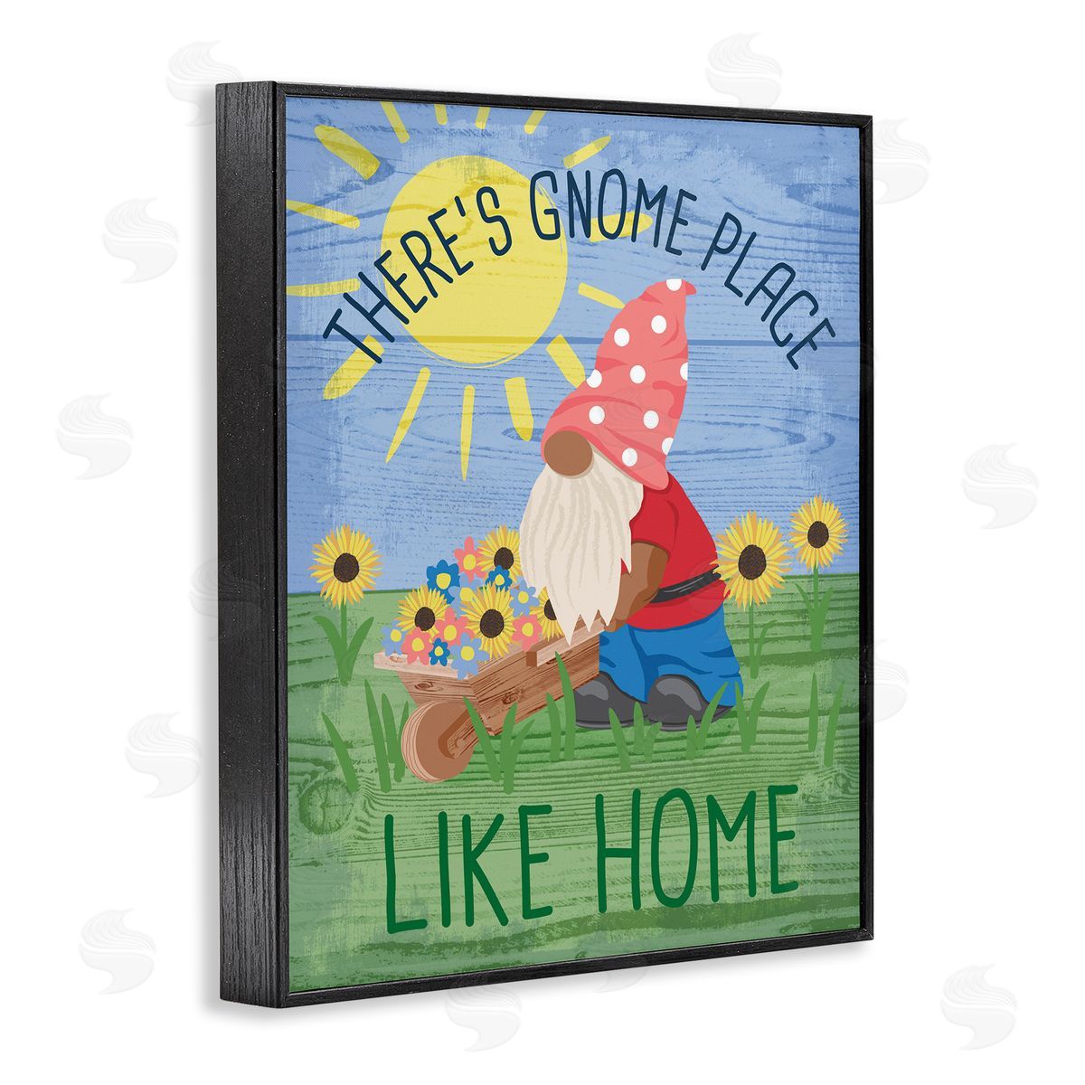 Jennifer Ellory Gnome Place Like Home Pun Playful Garden Creature