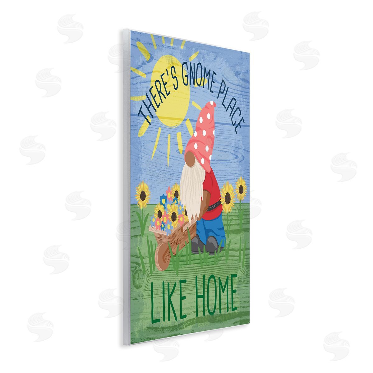 Jennifer Ellory Gnome Place Like Home Pun Playful Garden Creature