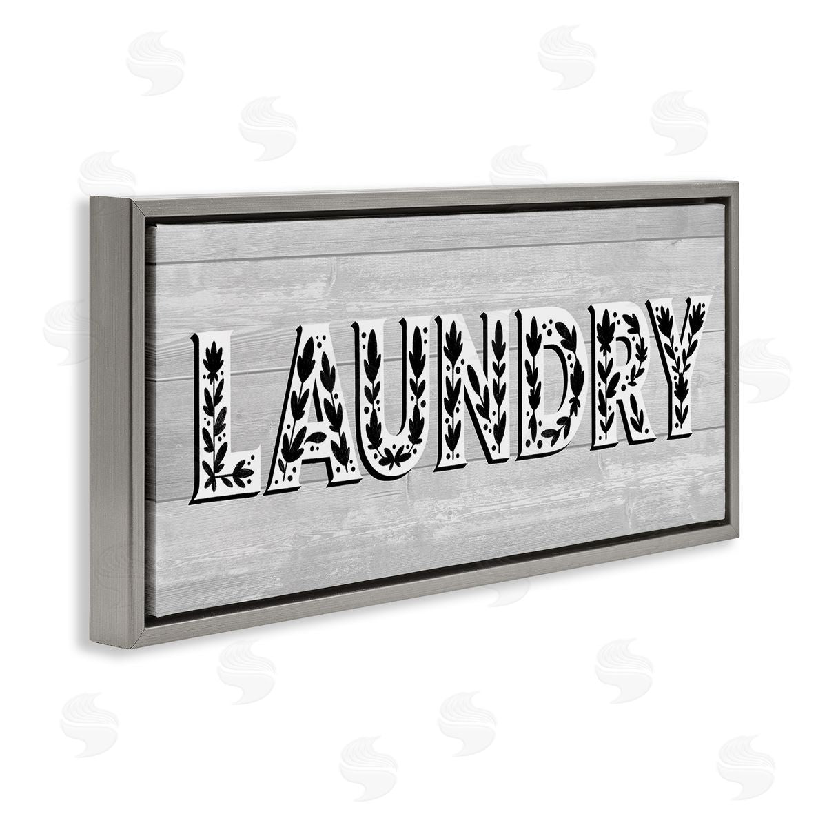 Jo Taylor Laundry Typography Sign Floral Patterns Minimal