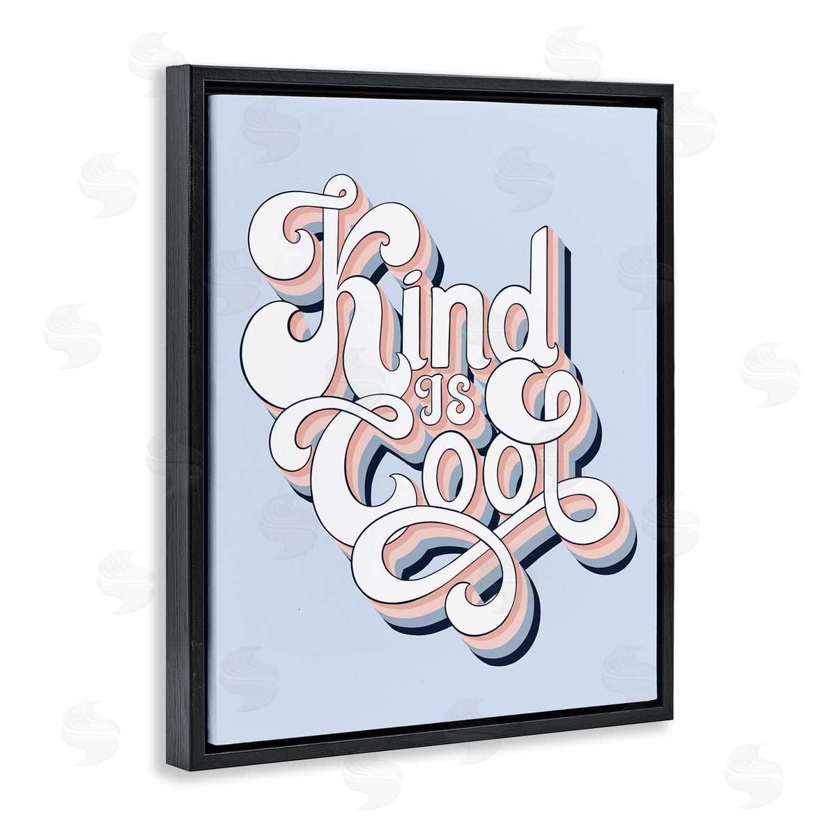 Jo Taylor Kind Is Cool Sentiment Groovy Retro Typography