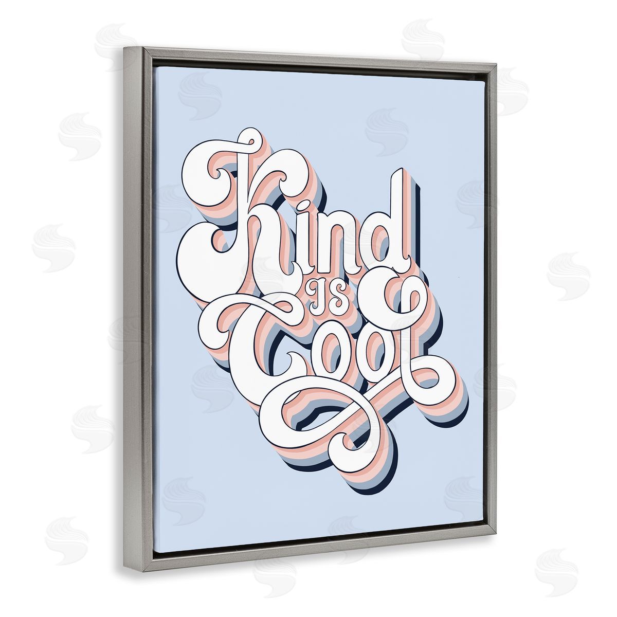 Jo Taylor Kind Is Cool Sentiment Groovy Retro Typography